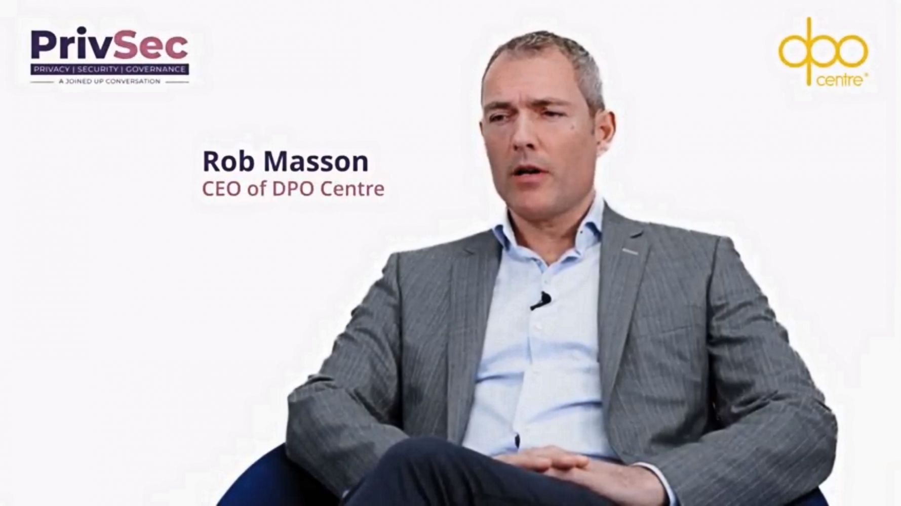 PrivSec London Interview Rob Masson CEO DPO Centre