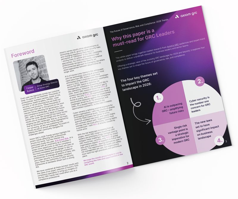 Axiom GRC whitepaper 2026 trends 