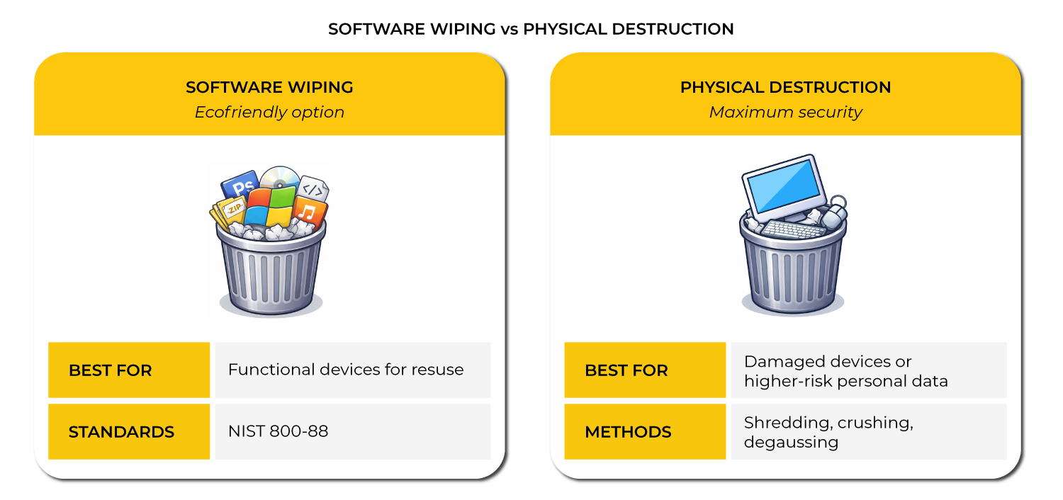 IT equipment disposal: How to stay GDPR compliant