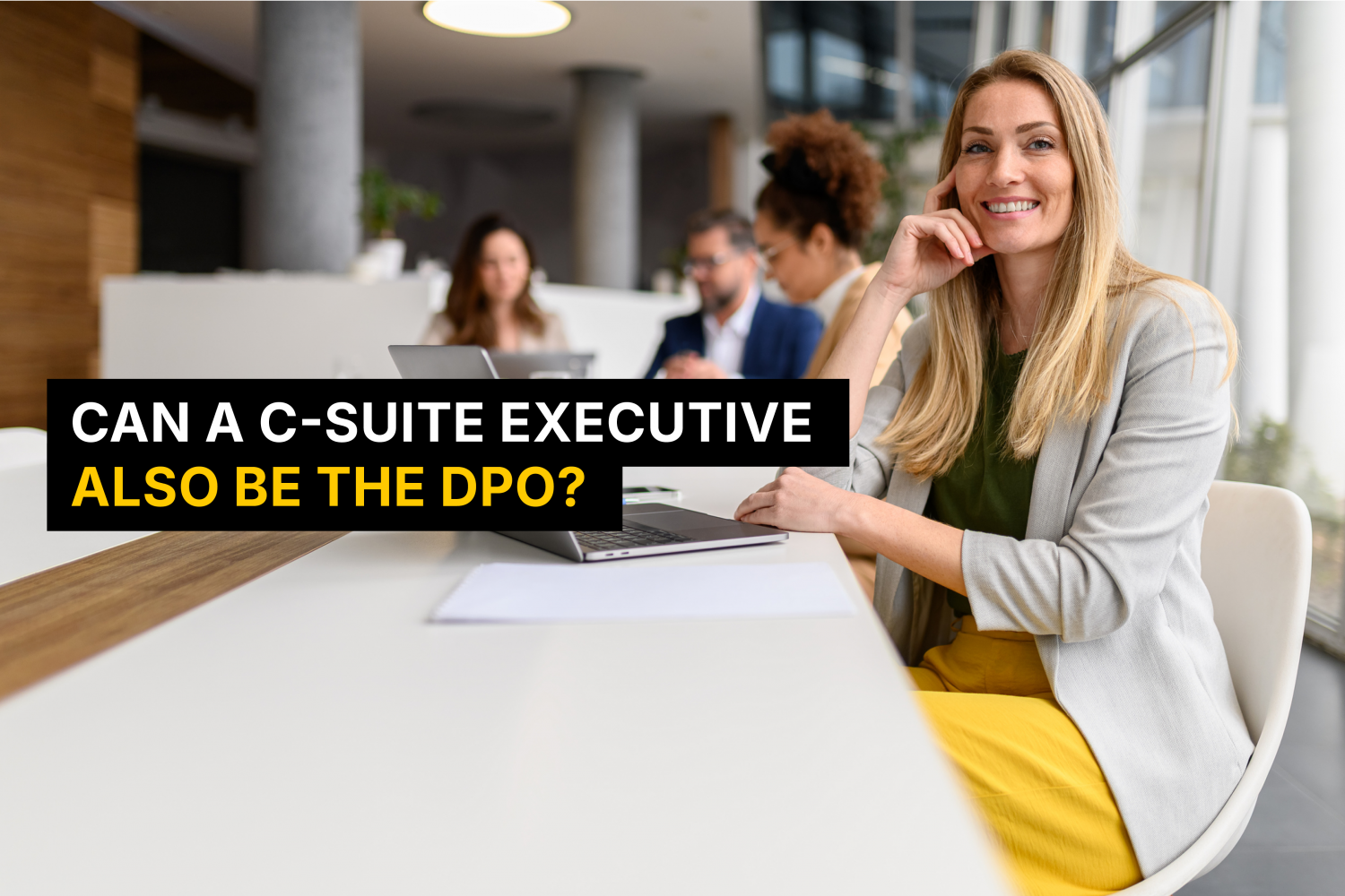 c-suite executive and DPO conflict of interest
