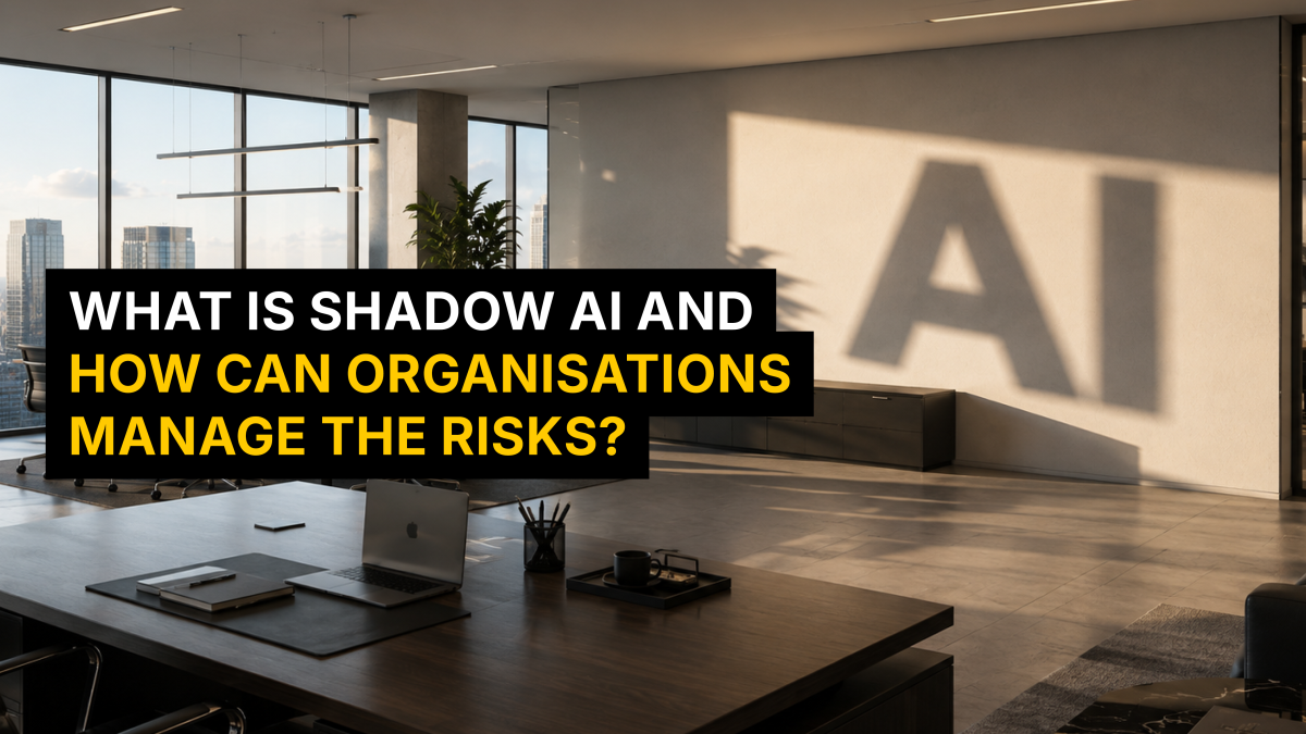 What is shadow AI and how can organisations manage the risks?