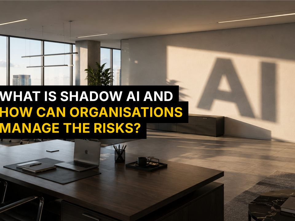 What is shadow AI and how can organisations manage the risks?