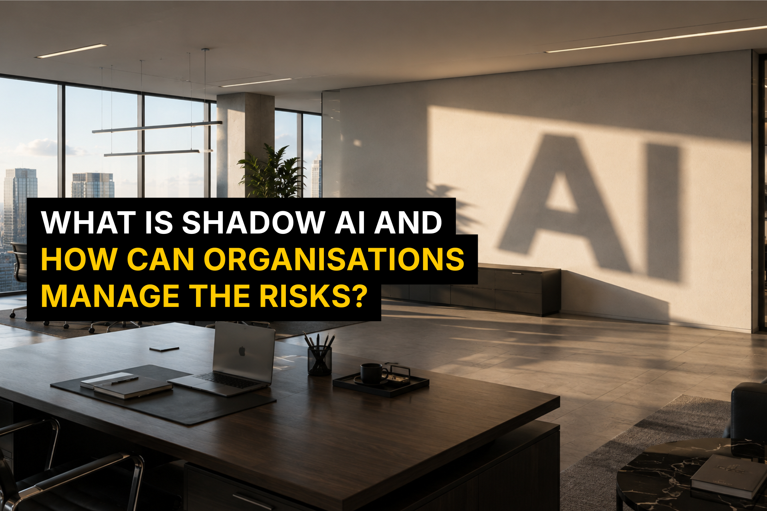 What is shadow AI and how can organisations manage the risks?